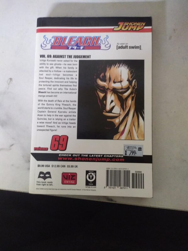 Bleach, Vol. 69 Paperback – 1 January 2017 by KUBO TITE (Author) - Image 3