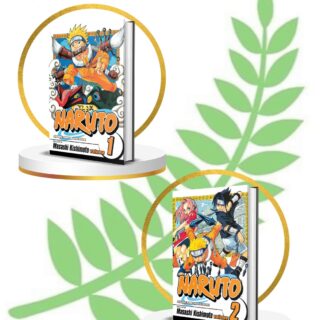 Naruto Vol. 1 & Vol. 2 (Shonen Jump Manga Starter Pack, Ninja Action Manga Set, English Edition by Masashi Kishimoto)