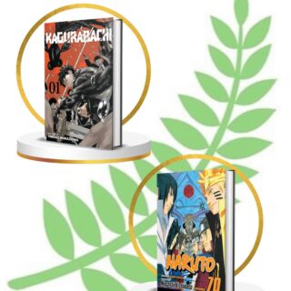 Kagurabachi Vol. 1 & Naruto Vol. 70 (Shonen Jump Manga Combo Pack, Action Fantasy Manga Set, English Edition, Collector’s Bundle)