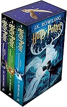 Harry Potter Book Set (Books 1-3) by J.K. Rowling – Collector’s Edition | Fantasy Adventure Novel Set | Paperback Box Set | English Language | Bestseller Series
